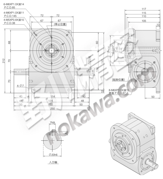 超薄平台桌面型分割器-高速精密间歇分割器-野川精密机械有限公司(nokawa.com)